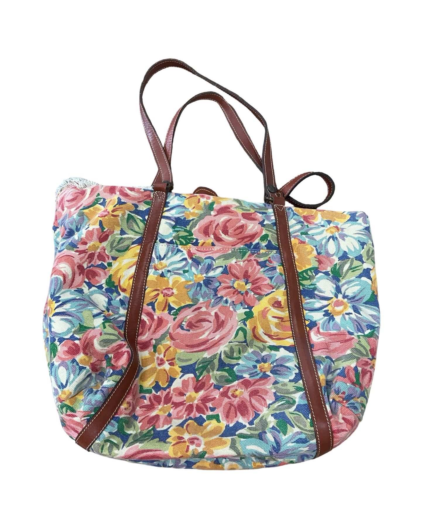 Handbag Designer By Patricia Nash In Floral Print, Size:Large