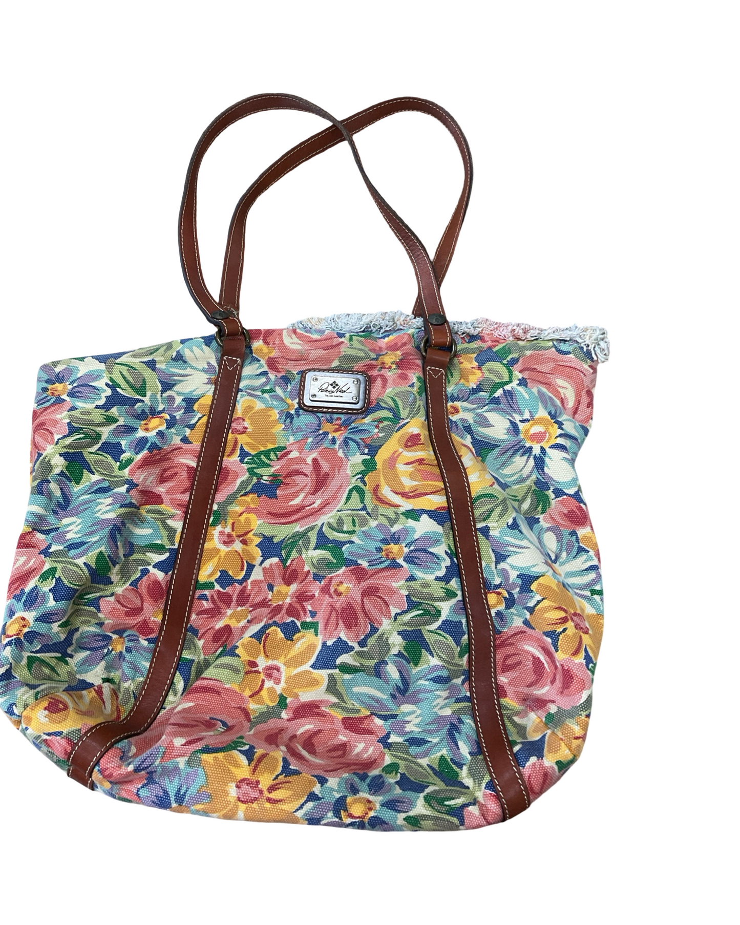 Handbag Designer By Patricia Nash In Floral Print, Size:Large