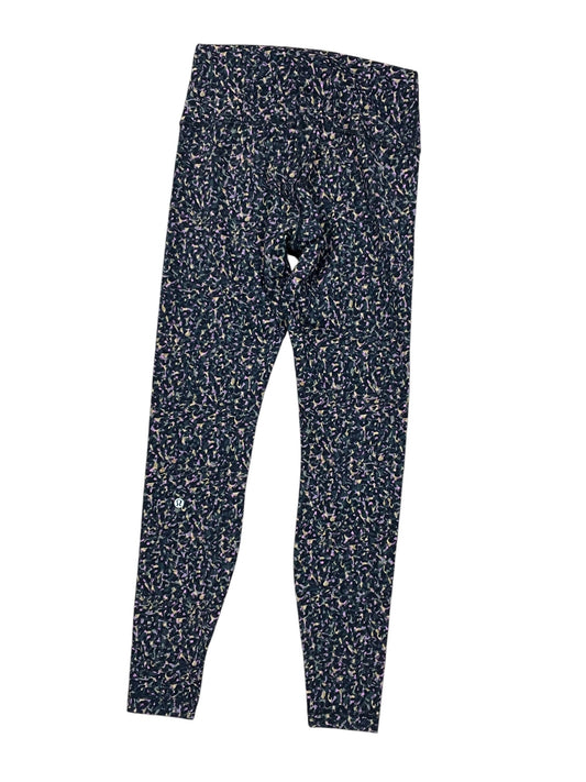 Athletic Pants By Lululemon In Blue & Green, Size:M