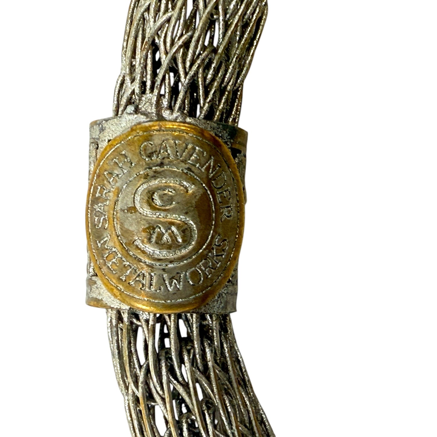 Viking Knit Bangle Bracelet By Sarah Cavander