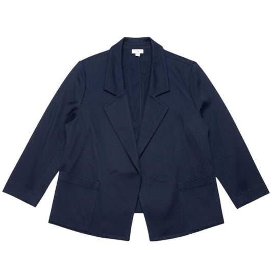 Open Front Ponte Blazer By J. Jill In Navy, Size: M
