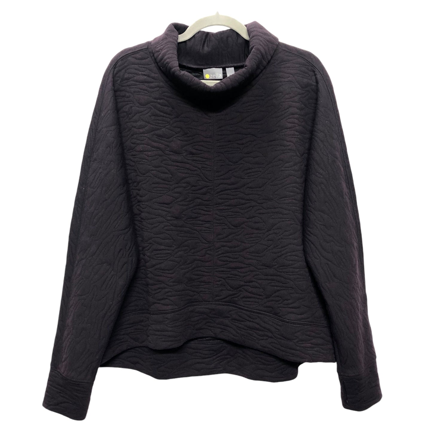 Sweatshirt Collar By Zella In Purple, Size:L