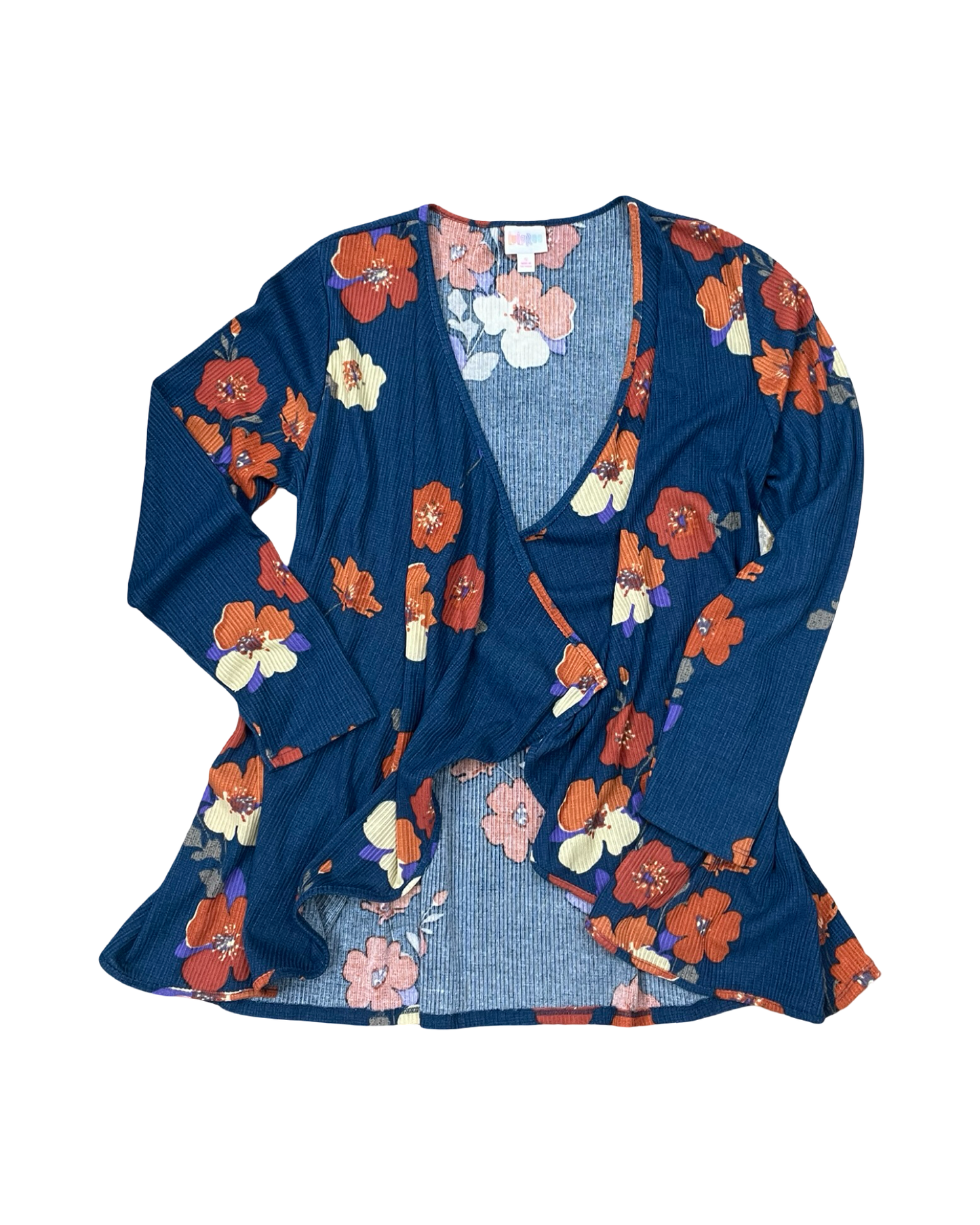 Cardigan By Lularoe In Blue, Size:S