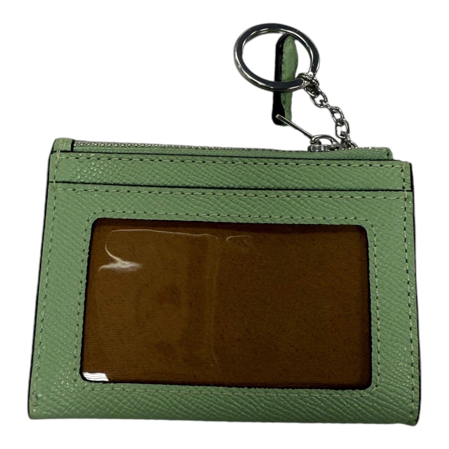 Coin Purse Designer By Coach In Green, Size:Small