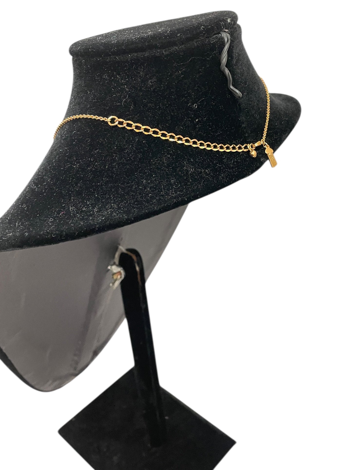 Necklace Designer By Kate Spade In Gold & Pink