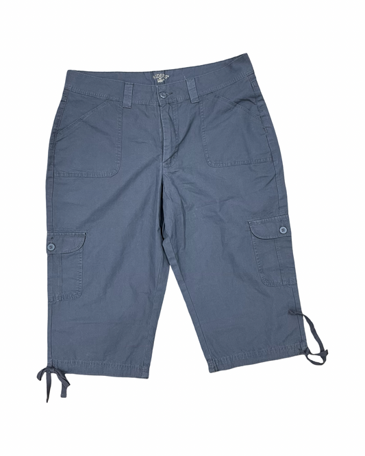 Pants Cropped By Riders In Grey, Size:16