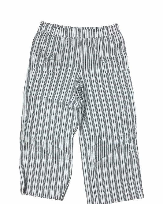 Pants Lounge By Time And Tru In Black & White, Size:20