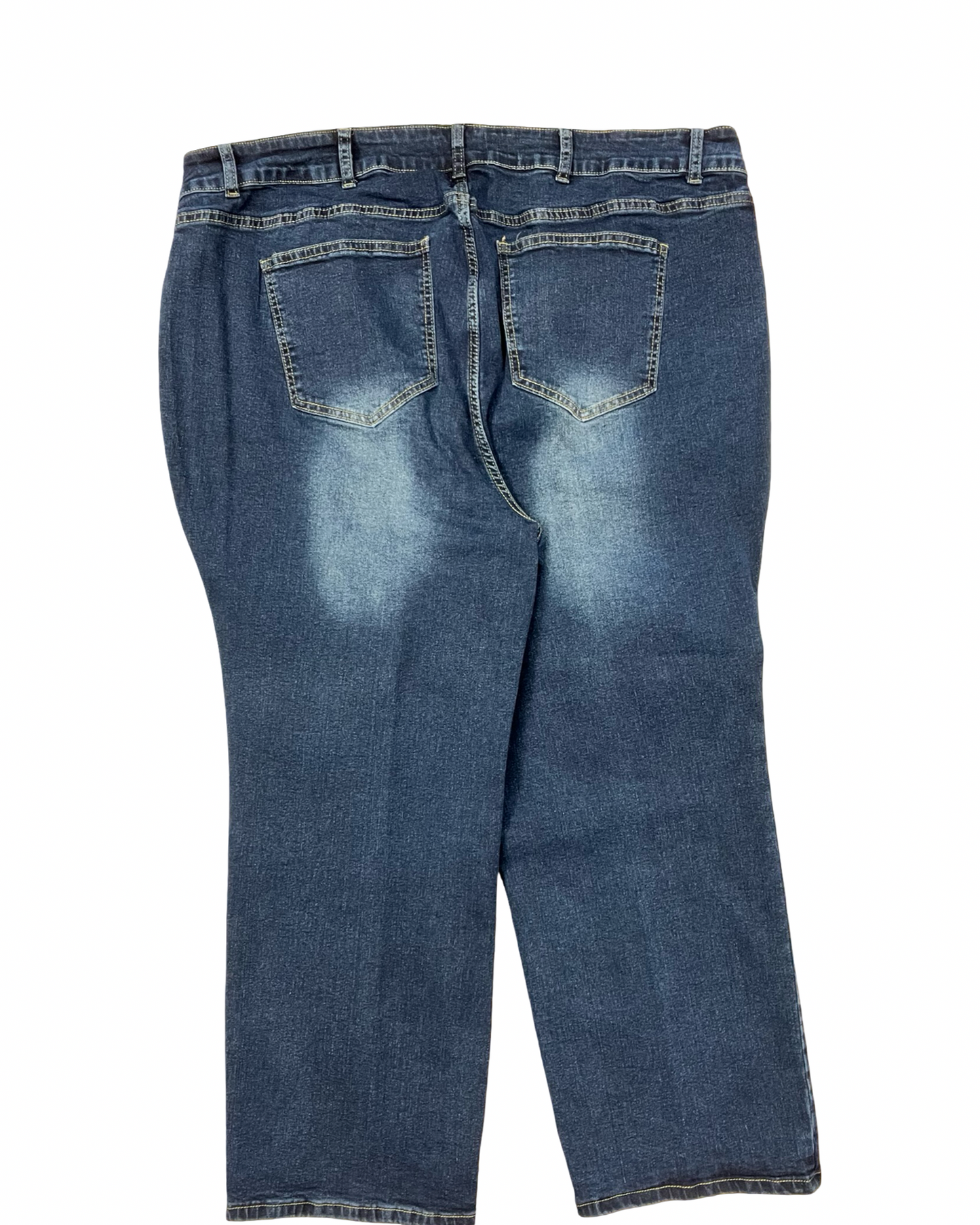 Jeans Straight By Universal Standard In Blue Denim, Size:26