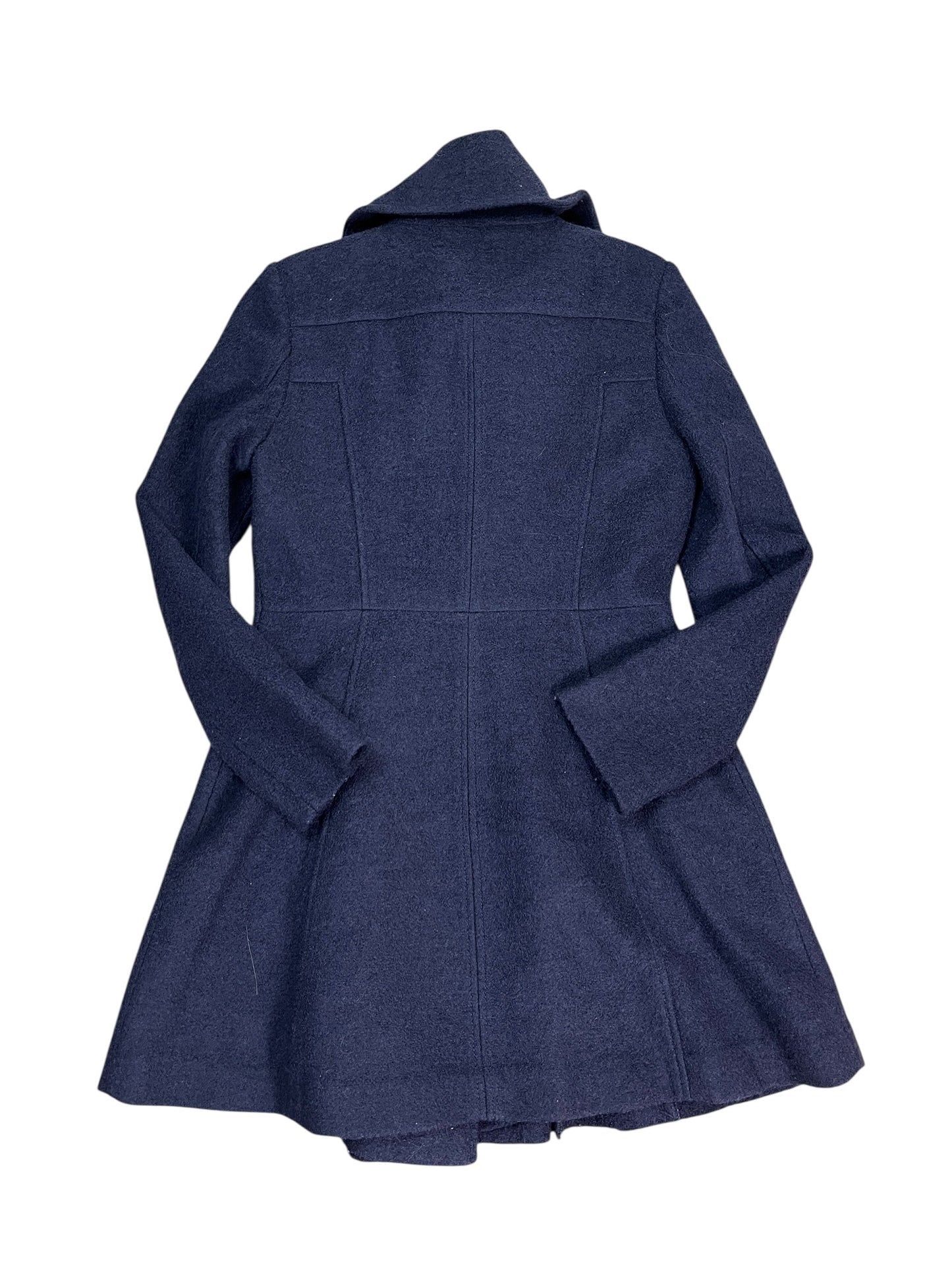 Coat Peacoat By Guess In Navy, Size:M