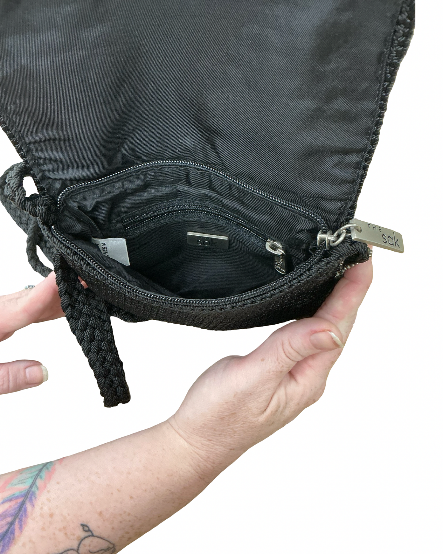 Crossbody By The Sak In Black, Size:Small