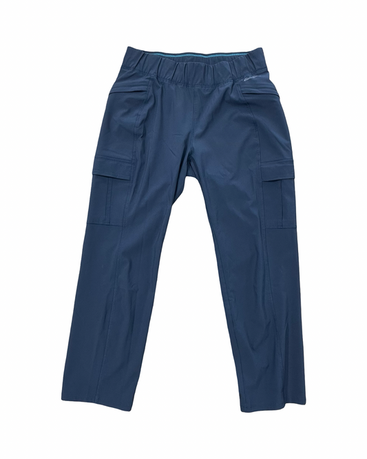 Athletic Capris By Eddie Bauer In Blue, Size:S
