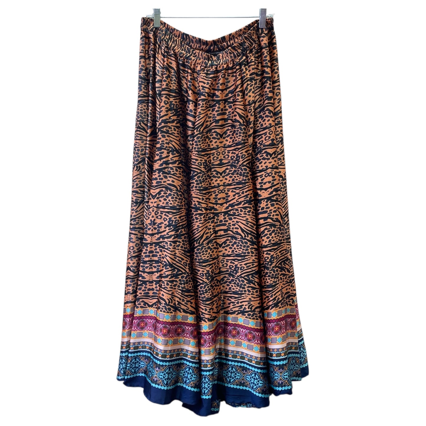 Skirt Maxi By Ashley Stewart In Animal Print, Size:1X