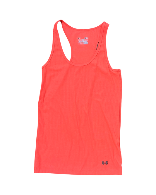 Athletic Tank Top By Under Armour In Orange, Size:S