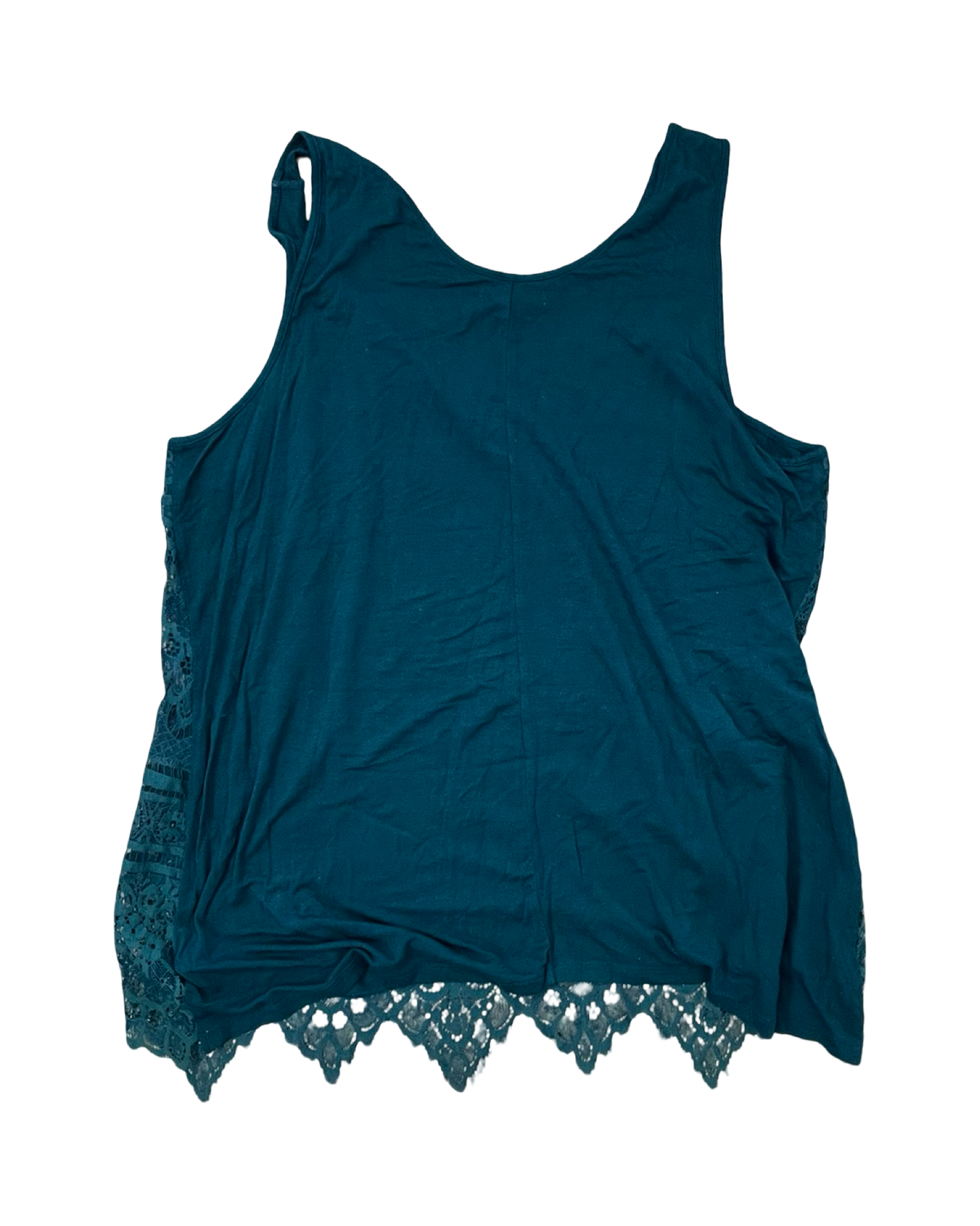 Top Sleeveless By Maurices In Green, Size:Xl