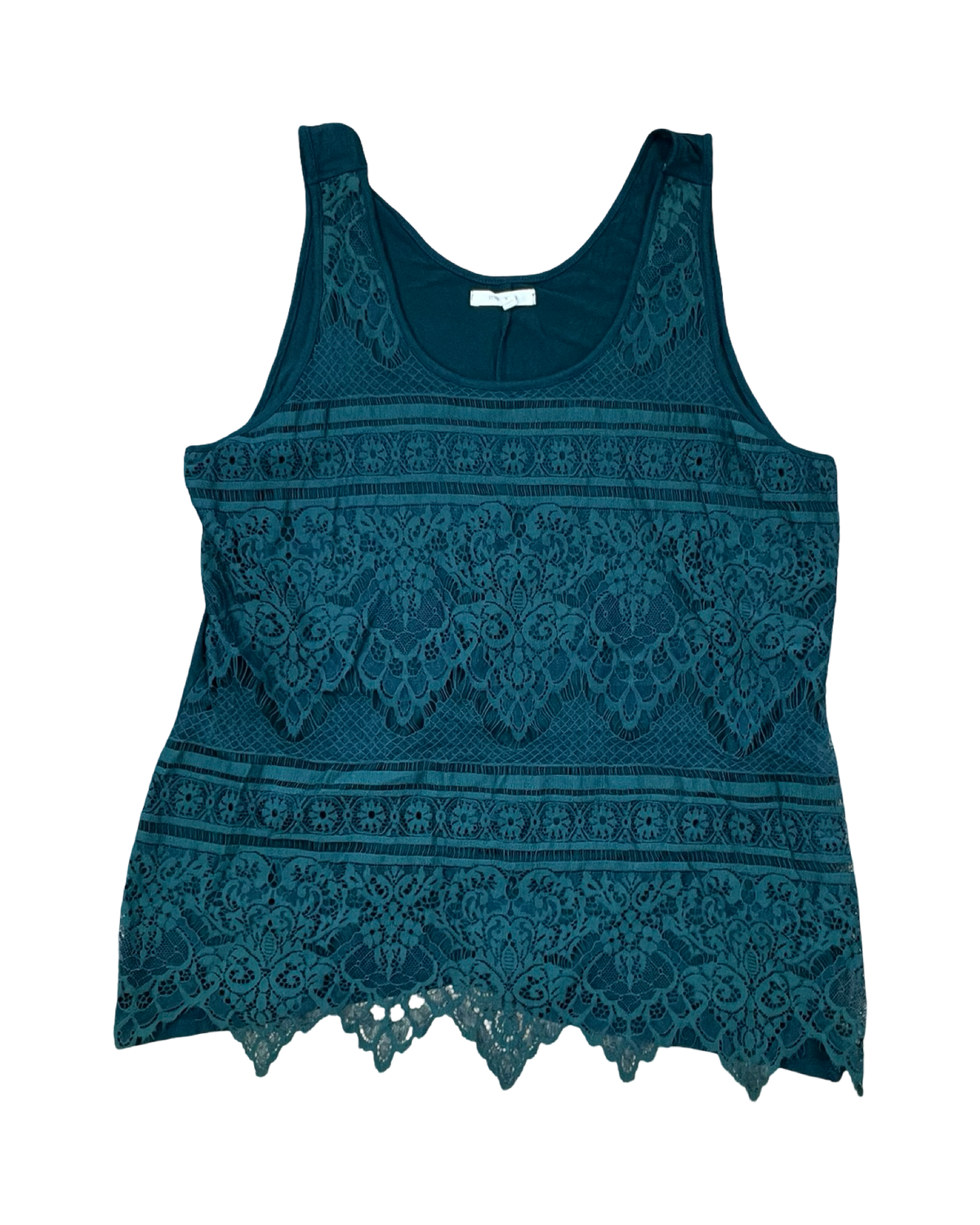 Top Sleeveless By Maurices In Green, Size:Xl