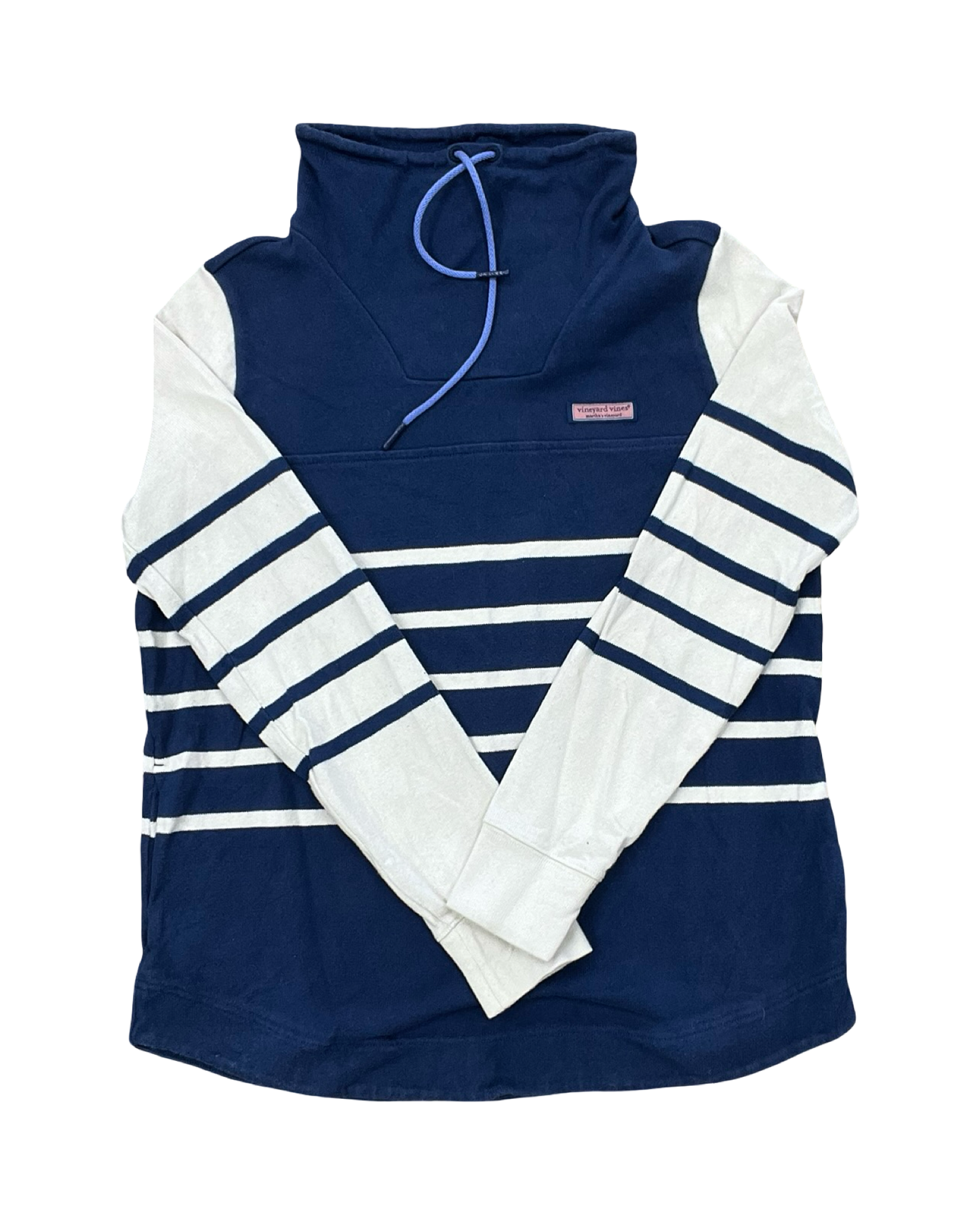 Sweater By Vineyard Vines In Blue & White, Size:S