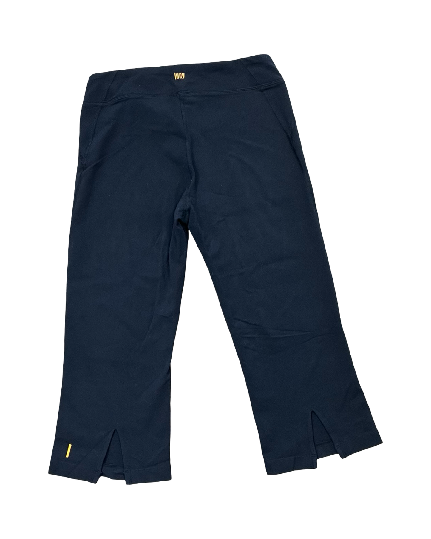 Athletic Capris By Lucy In Black, Size:S
