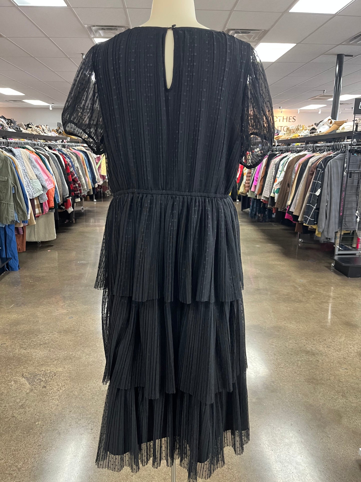 Dress Casual Maxi By J. Crew In Black, Size:12