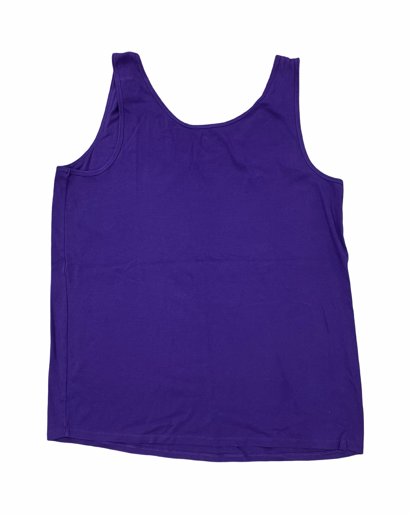 Tank Top By Faded Glory In Purple, Size:3X