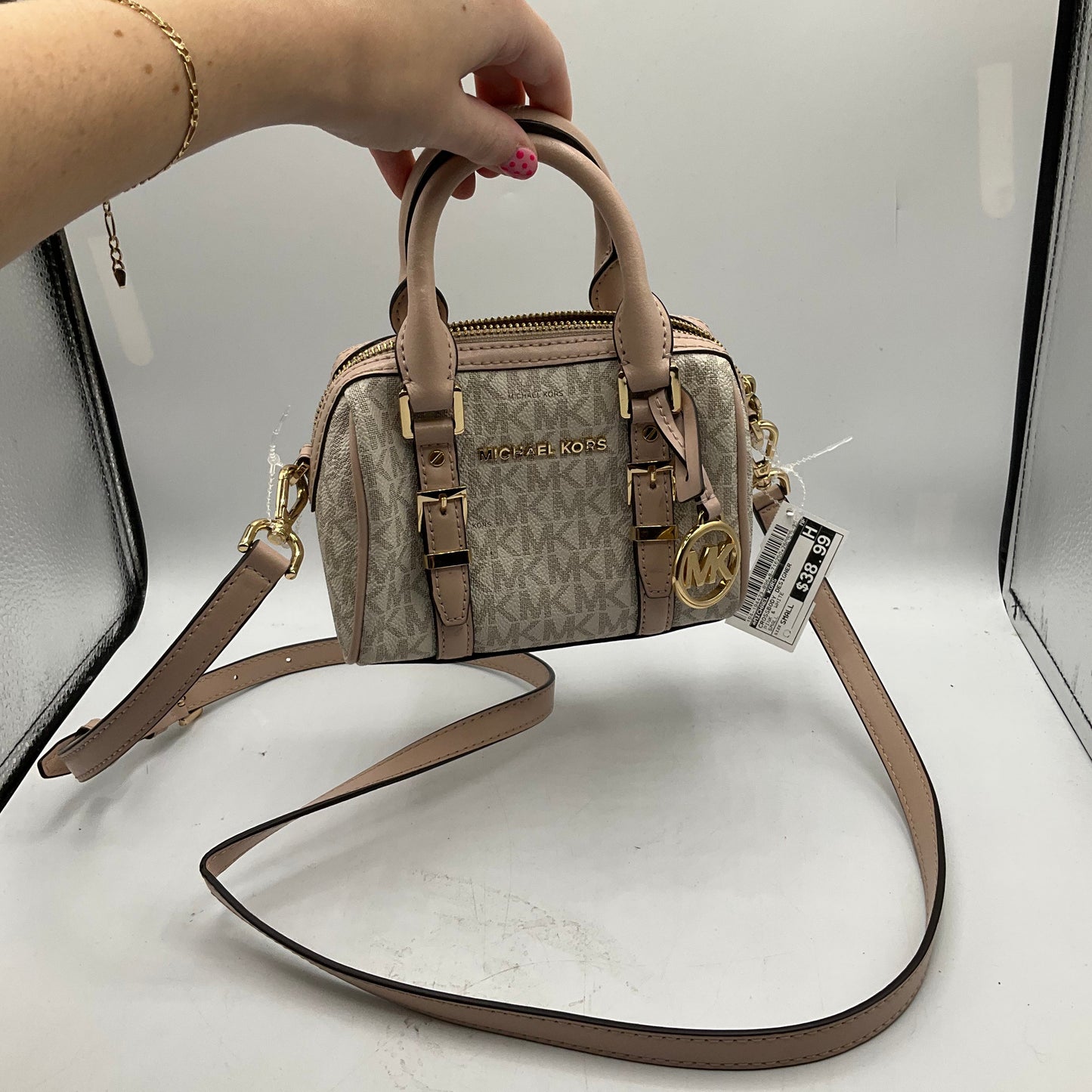 Crossbody Designer By Michael Kors, Size: Small