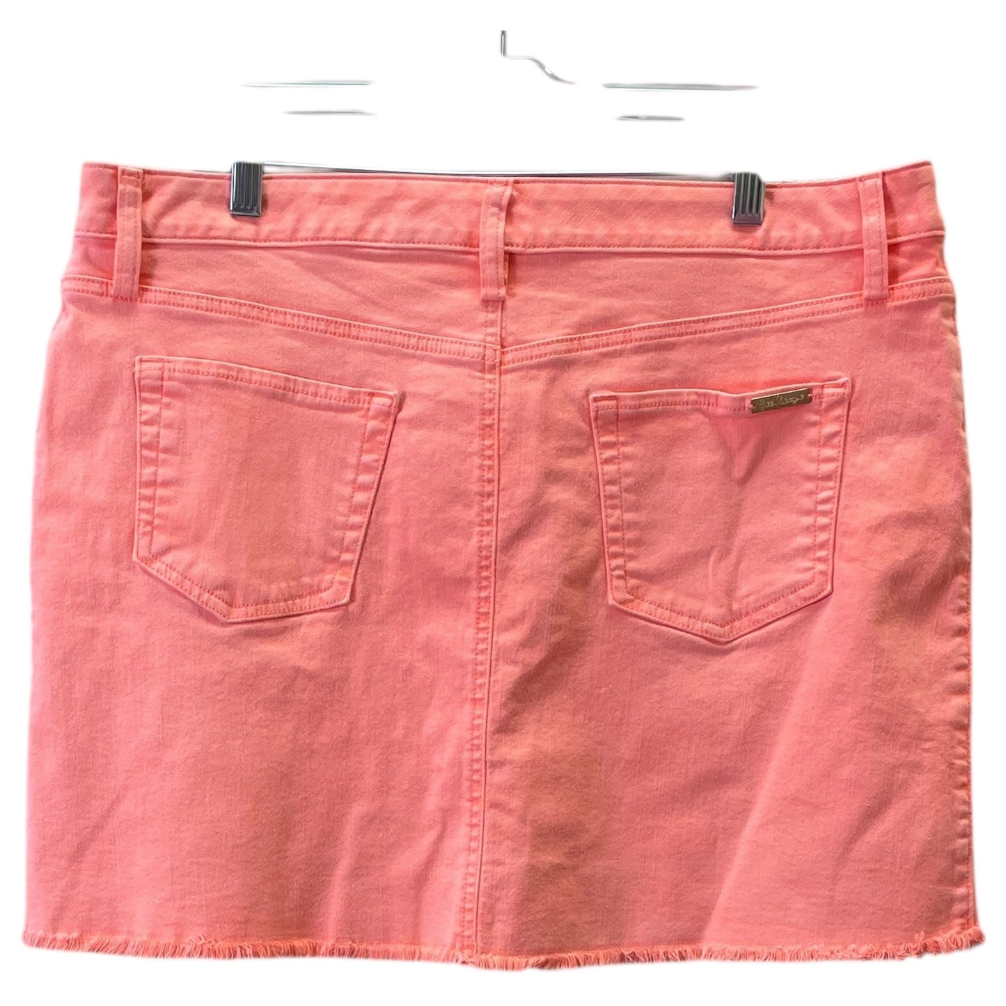Skirt Designer By Lilly Pulitzer In Peach, Size:16