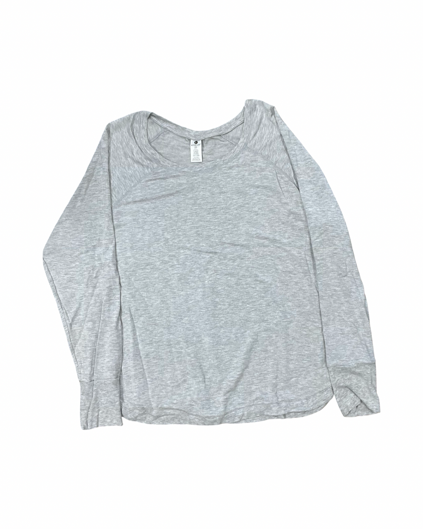 Top Ls By Active Life In Grey, Size:1X