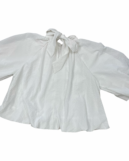 Top Ss By Anniewear In White, Size:L
