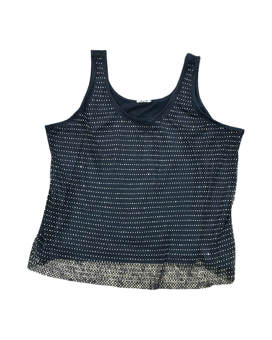 Tank Top By Maurices In Grey, Size:3X