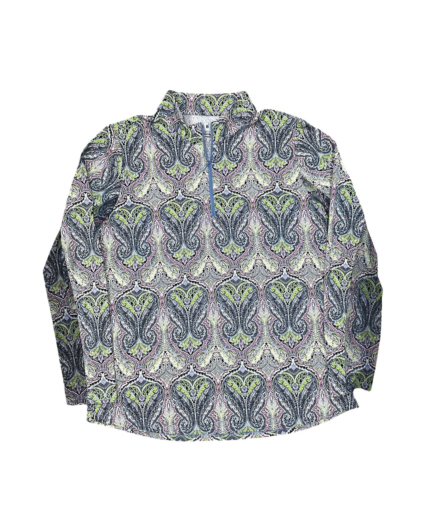 Top Ls By Tribal In Blue & White, Size:L