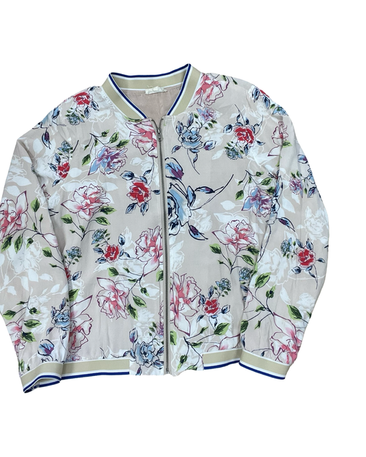Jacket Other By Mystree In Floral Print, Size:L
