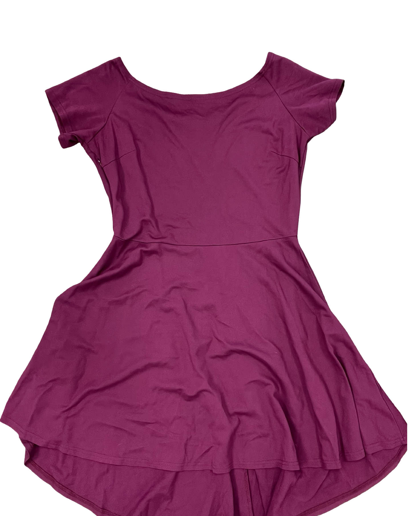 Dress Casual Midi By Clothes Mentor In Maroon, Size:Xl