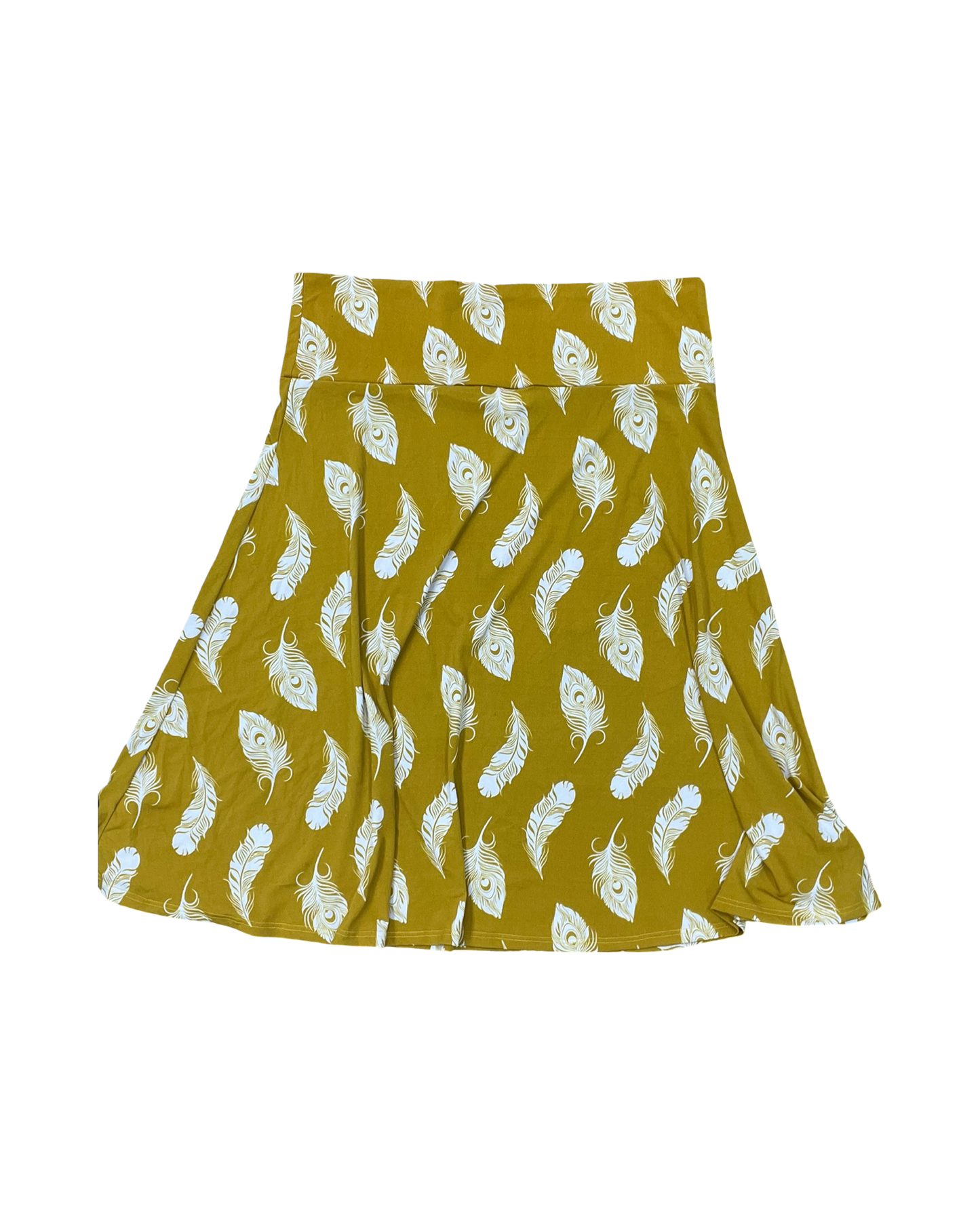 Skirt Midi By Lularoe In Yellow, Size:2X