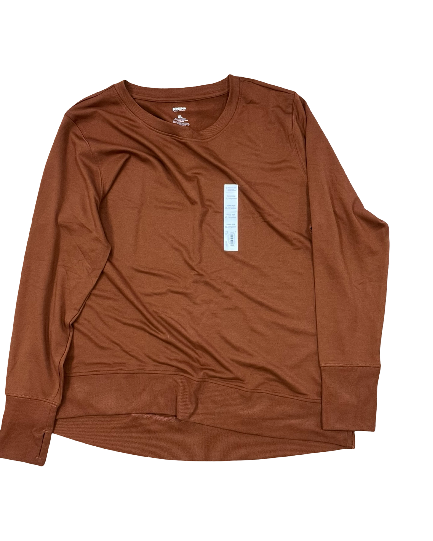 Tunic Ls By Sonoma In Copper, Size:Xl