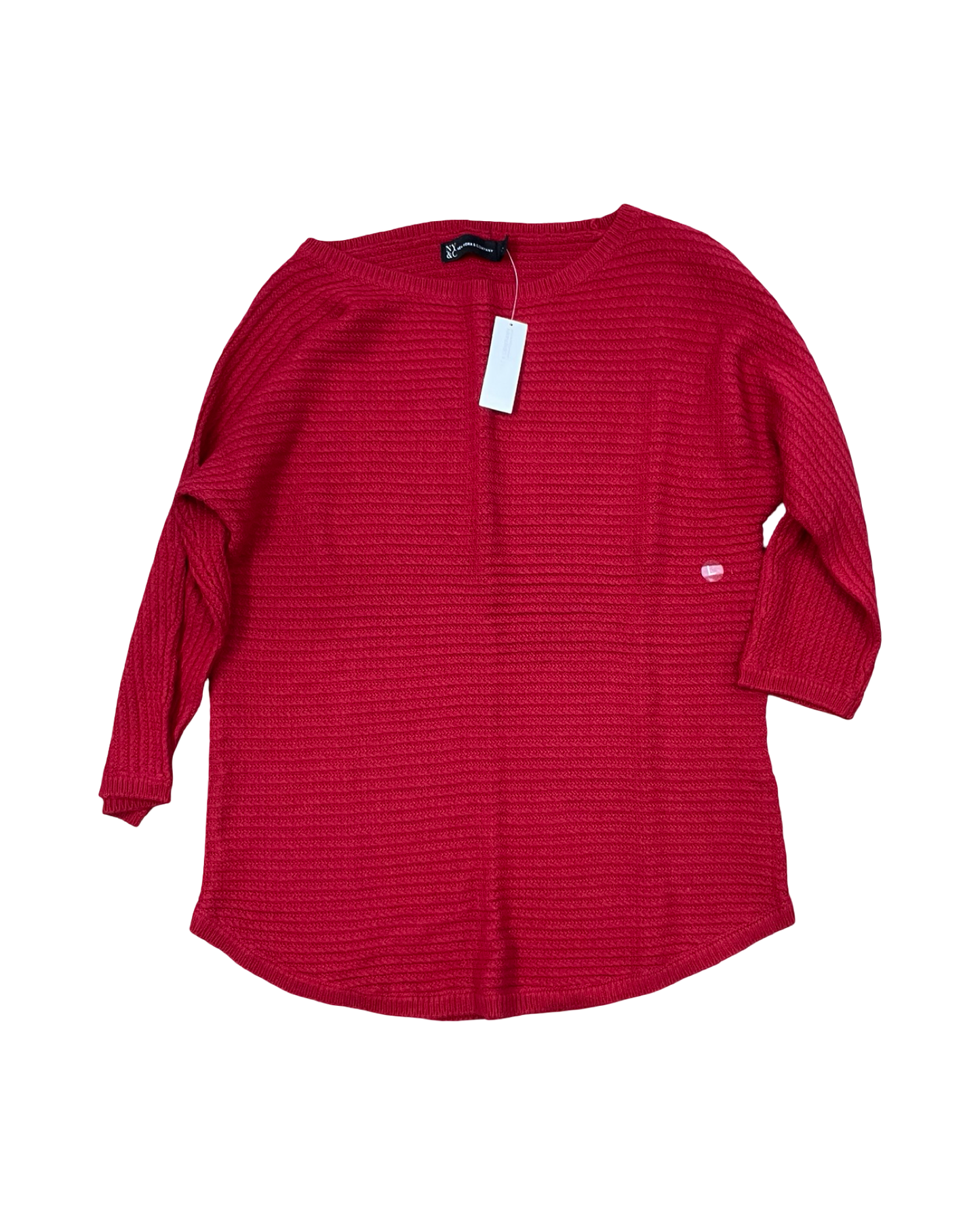Sweater By New York And Co In Red, Size:L