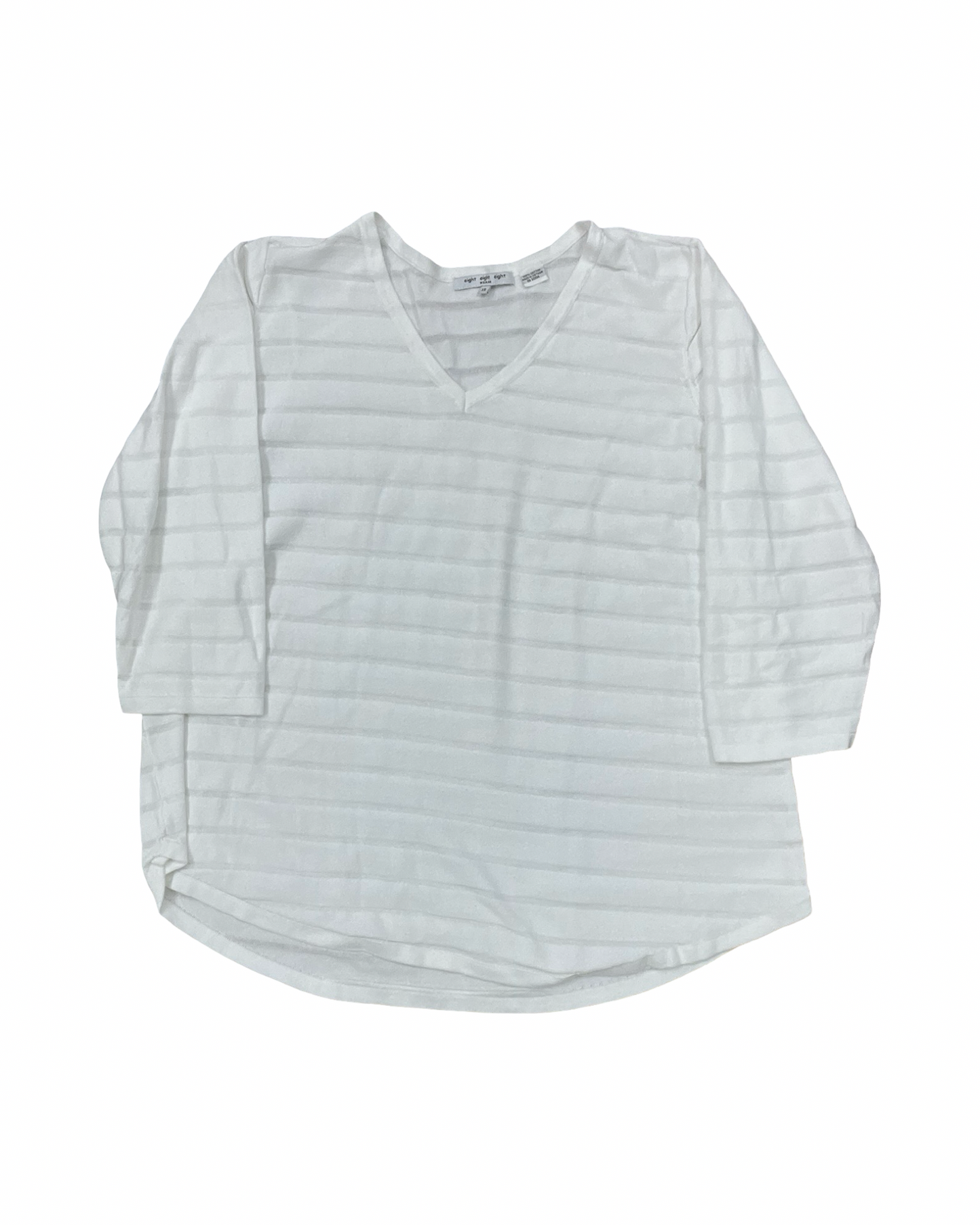 Top Ls By Clothes Mentor In White, Size:1X