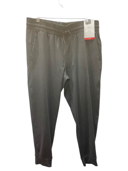 Pants Joggers By Travel Joggers In Black, Size:Xl