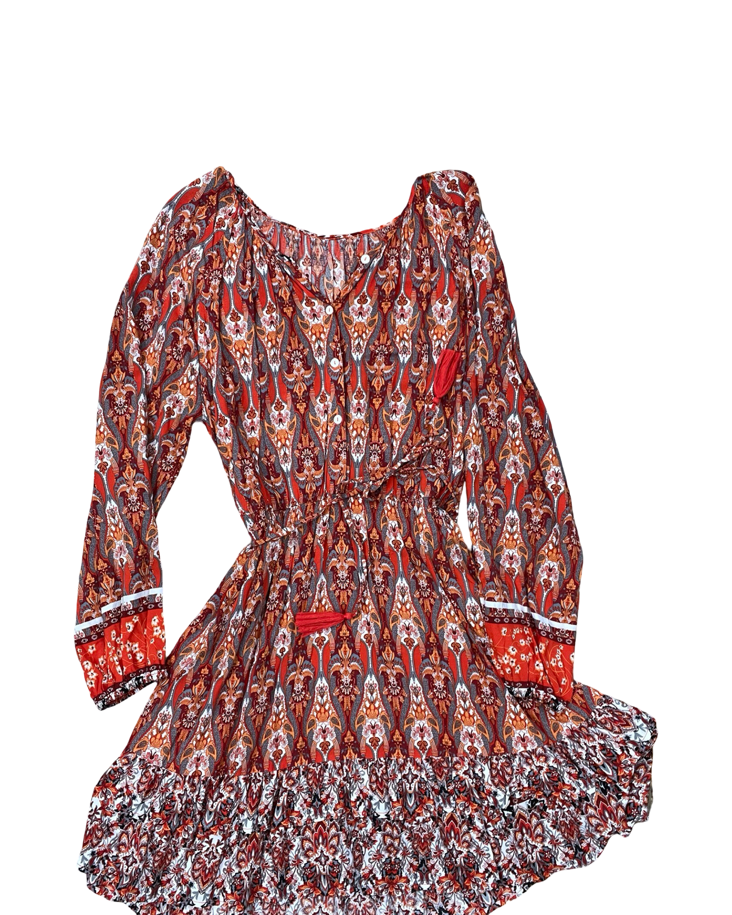 Dress Work By Clothes Mentor In Orange, Size:Xl