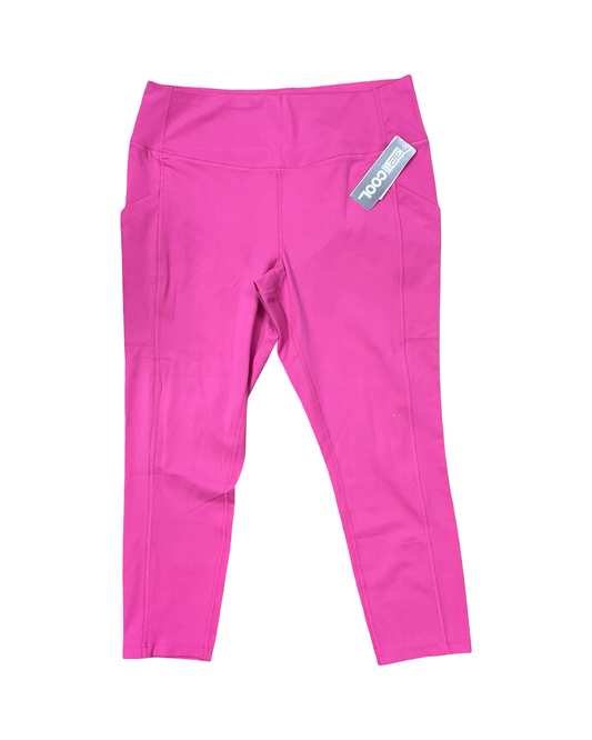 Athletic Leggings Capris By 32 Degrees In Pink, Size:Xl