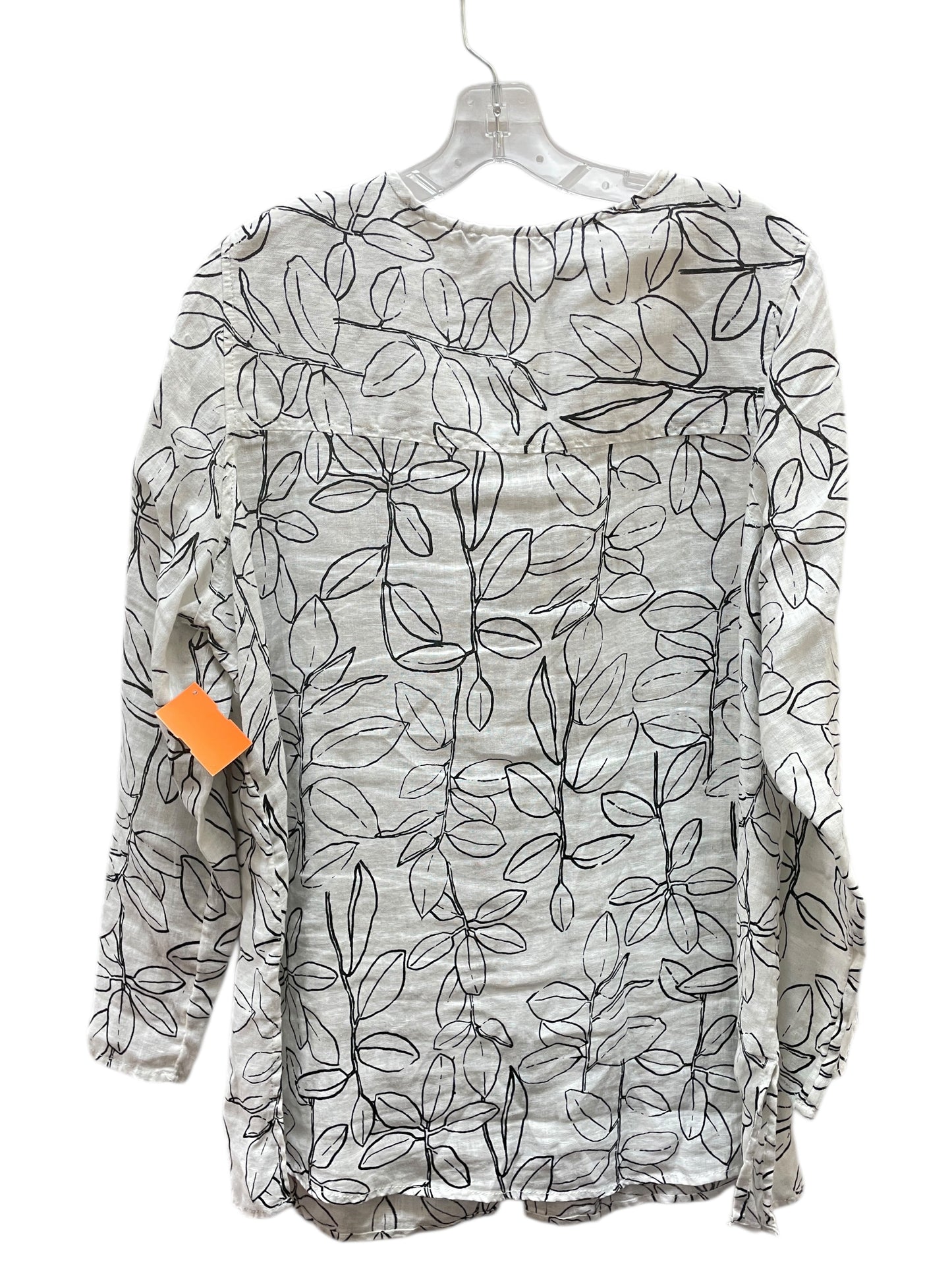 Top Ls By Cynthia Rowley In White, Size:1X