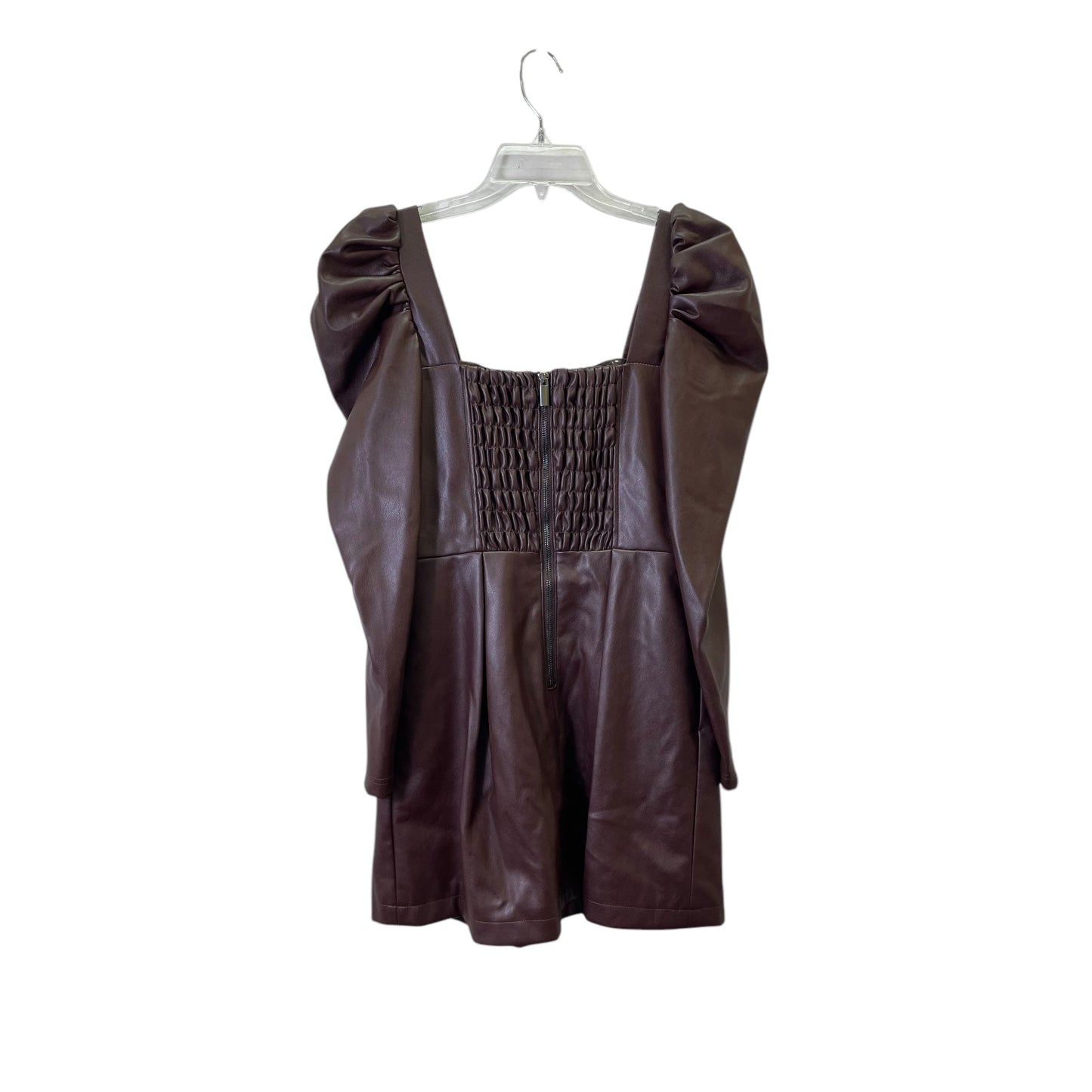 Dress Casual Short By Avec Les Filles In Brown, Size:S