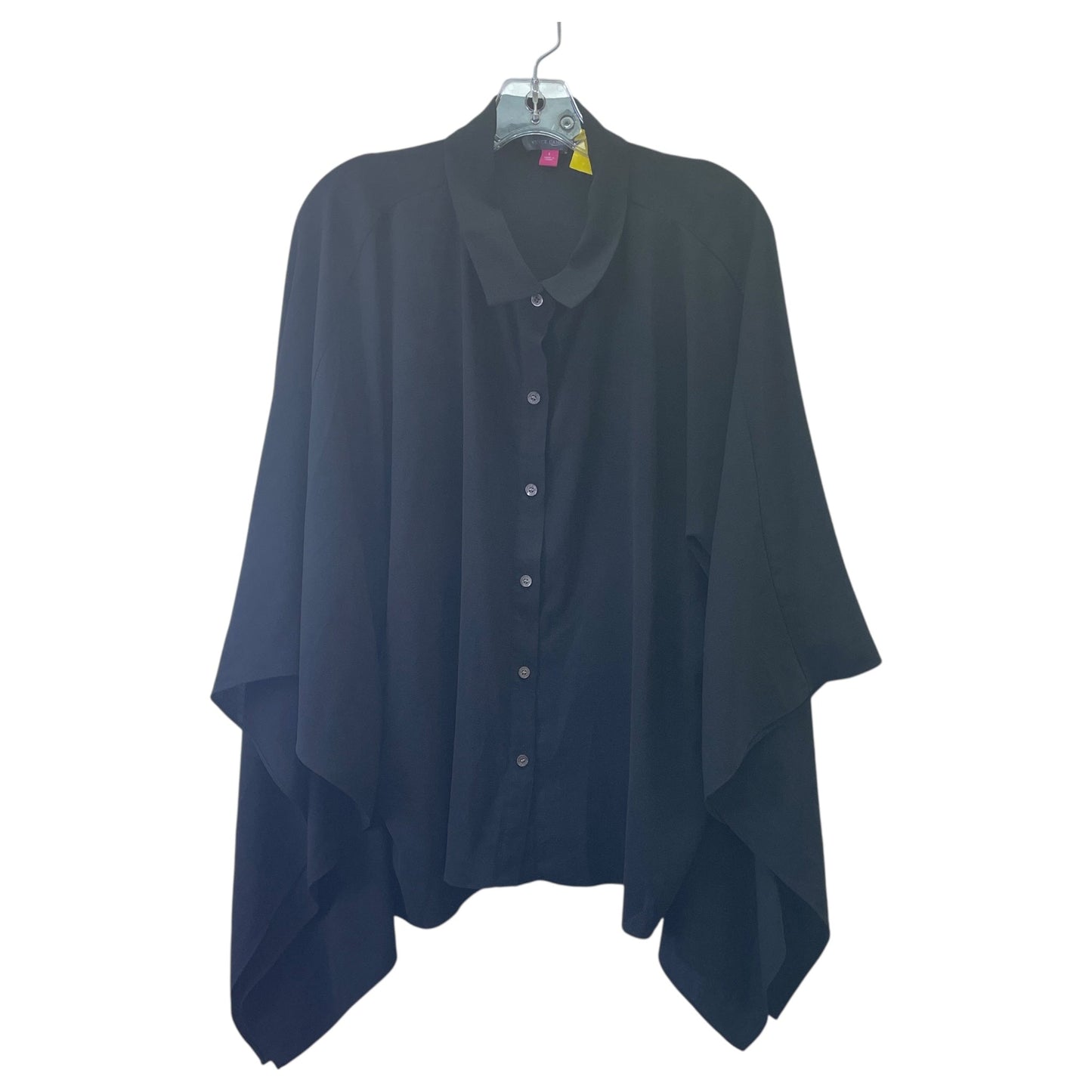 Top Ss By Vince Camuto In Black, Size:L