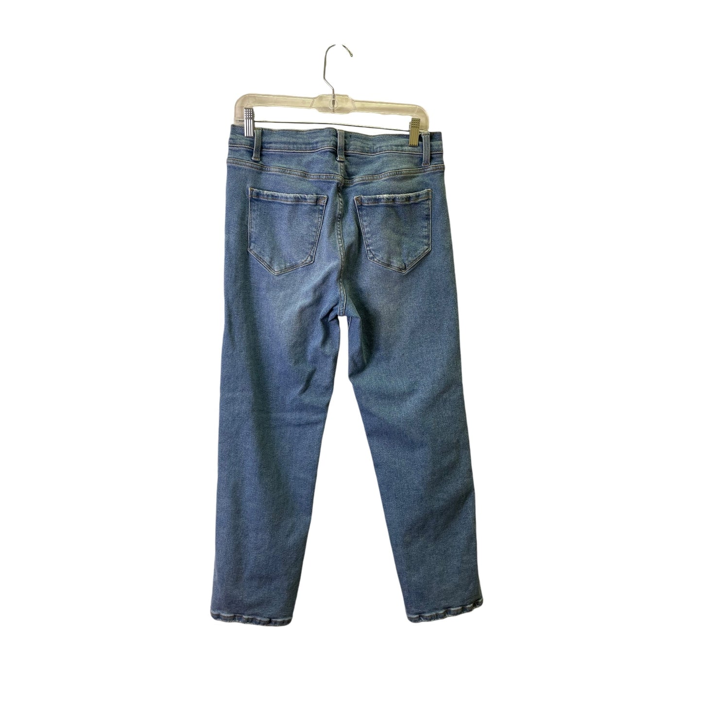 Jeans Straight By Kensie In Blue Denim, Size:10