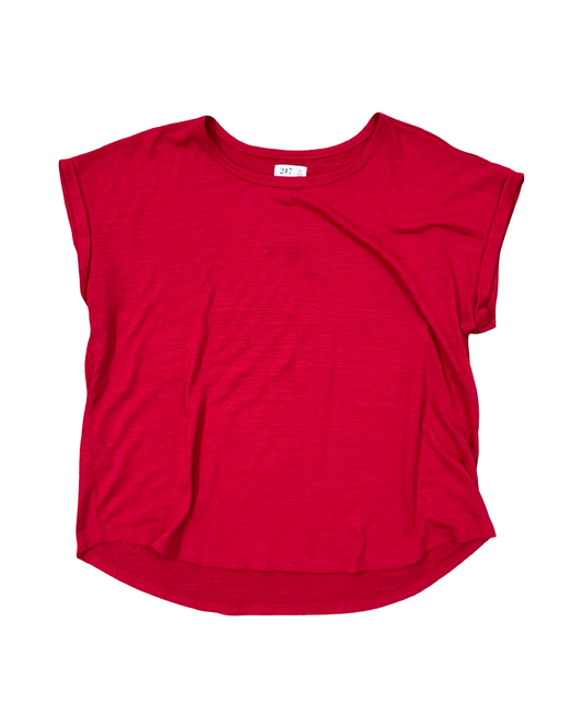 Top Ss By Maurices In Red & White, Size:Xl