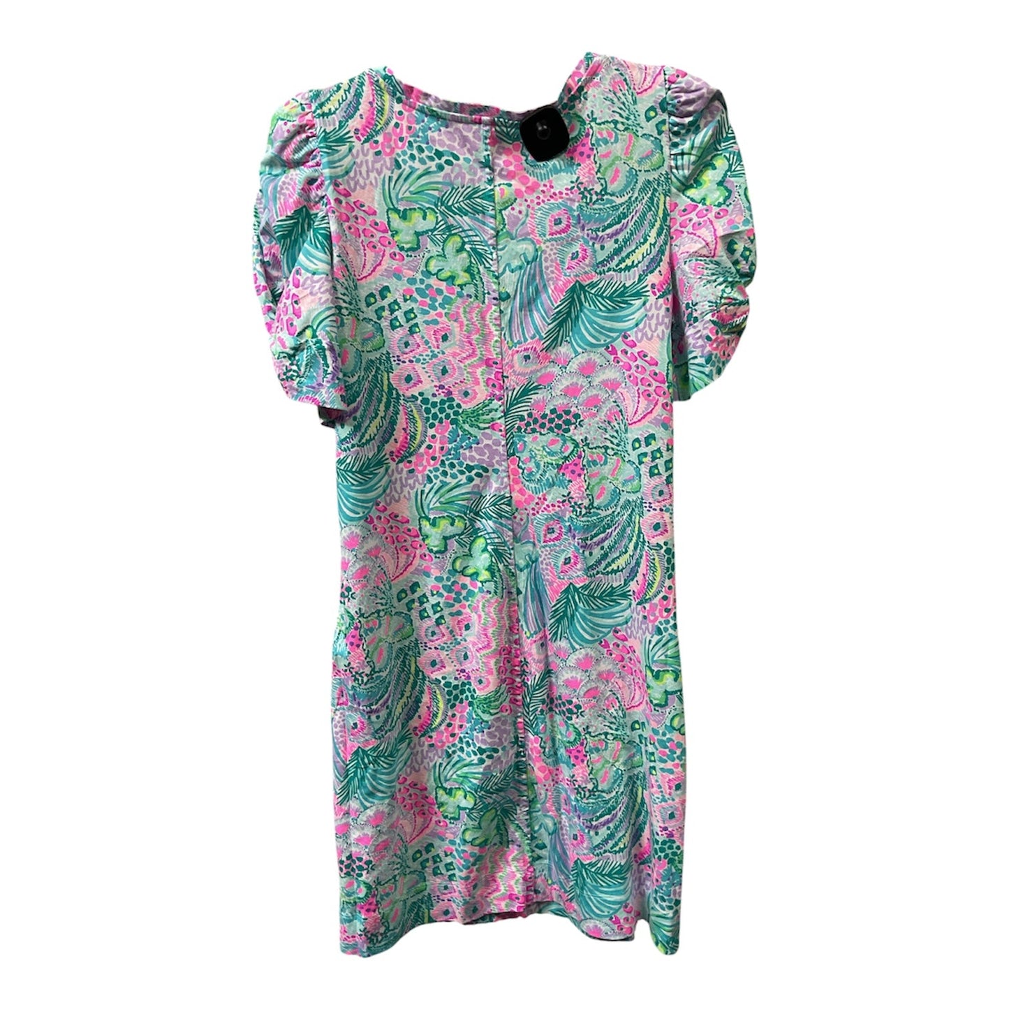 Dress Designer By Lilly Pulitzer In Green & Pink, Size:L