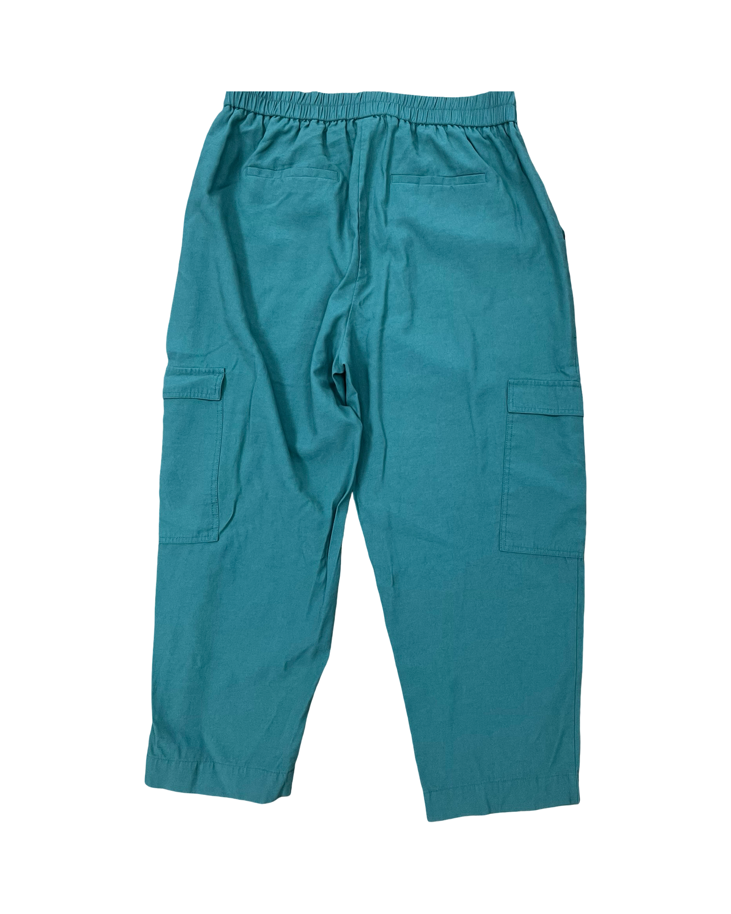 Pants Cropped By A New Day In Green, Size:Xxl