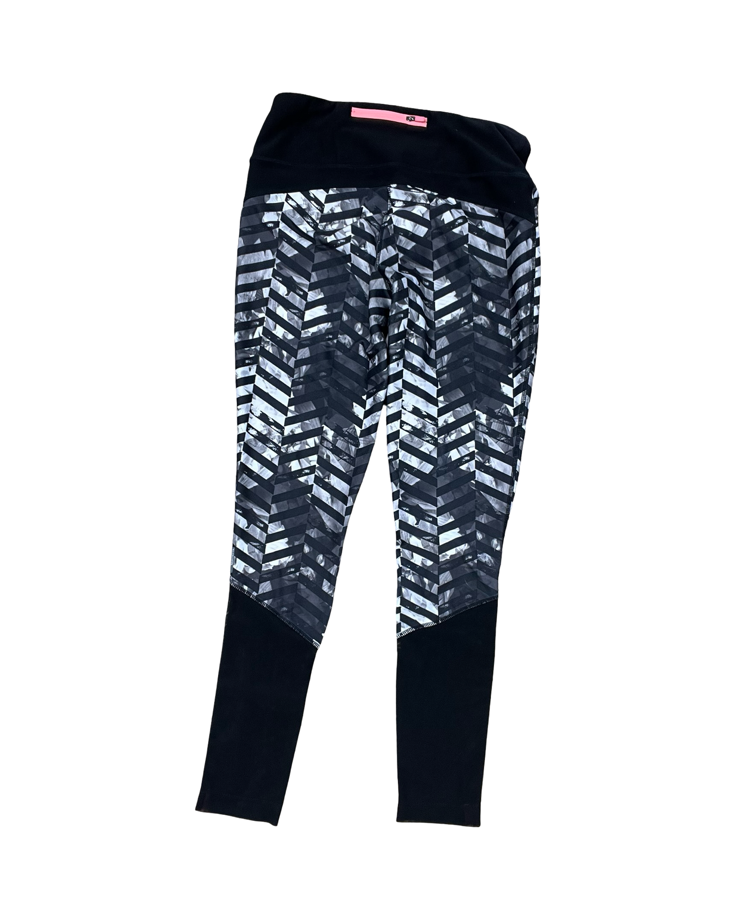 Athletic Pants By Mondetta In Black & White, Size:M