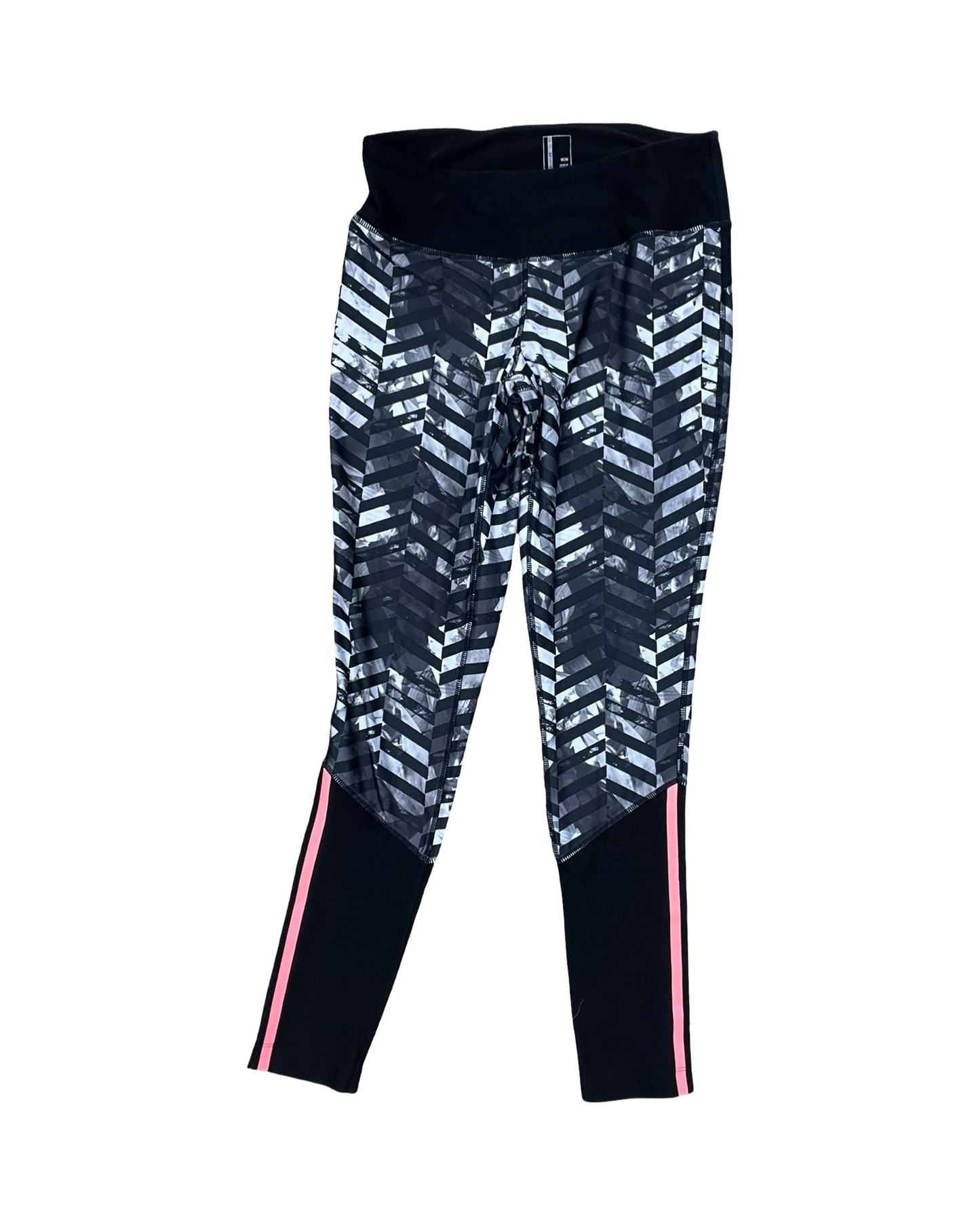 Athletic Pants By Mondetta In Black & White, Size:M
