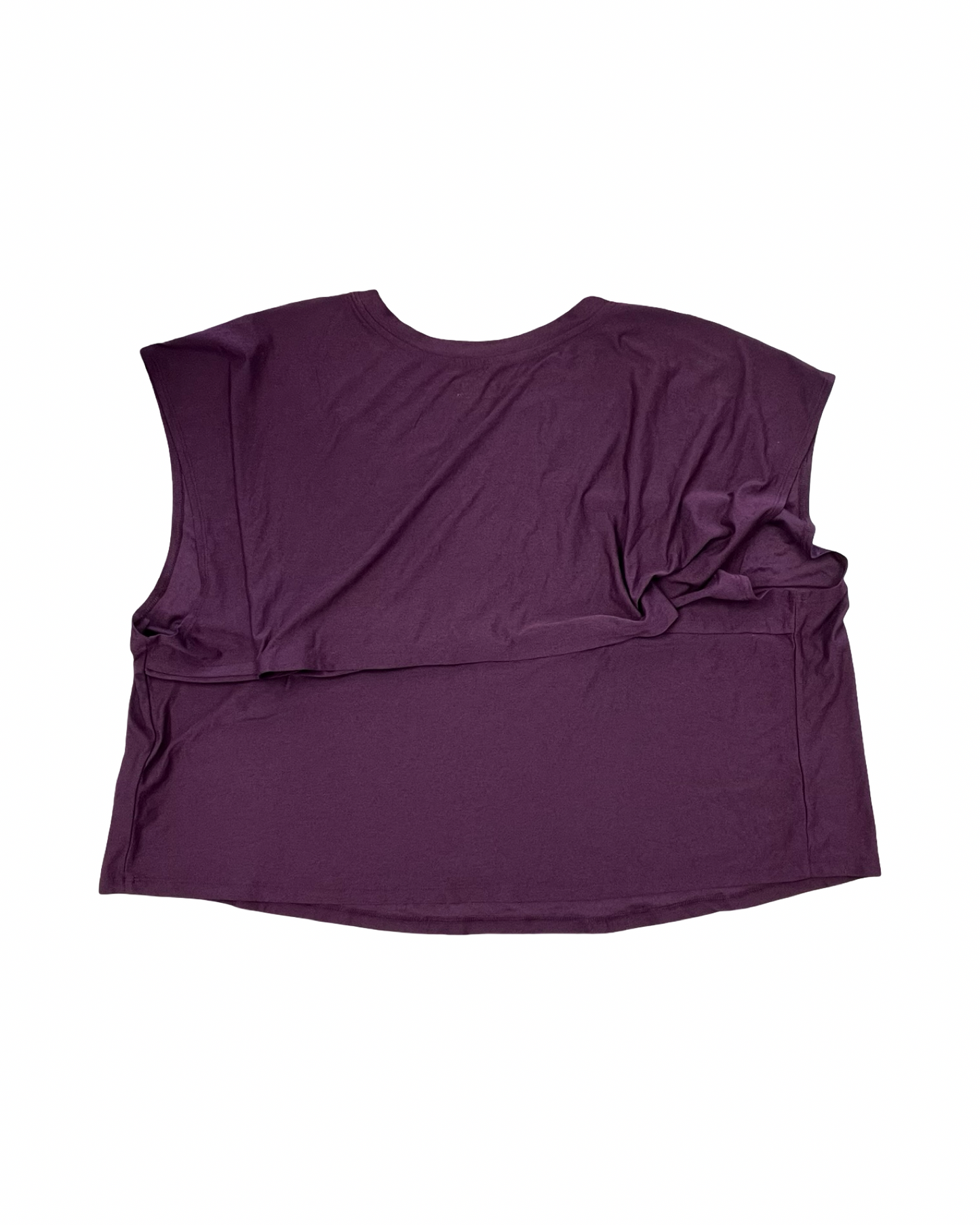 Athletic Top Ss By Old Navy In Maroon, Size:3X