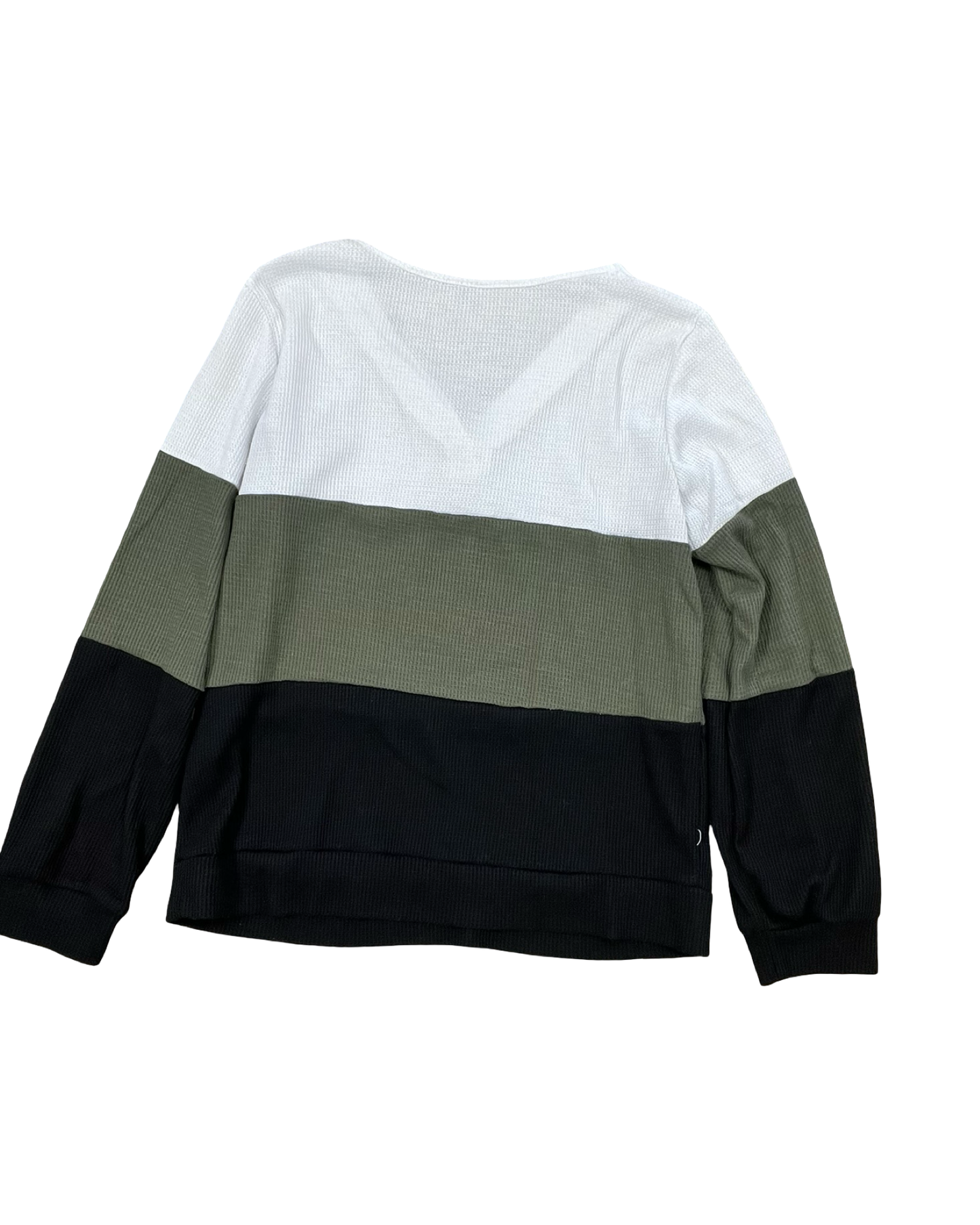 Top Ls By Shein In Green & White, Size:M