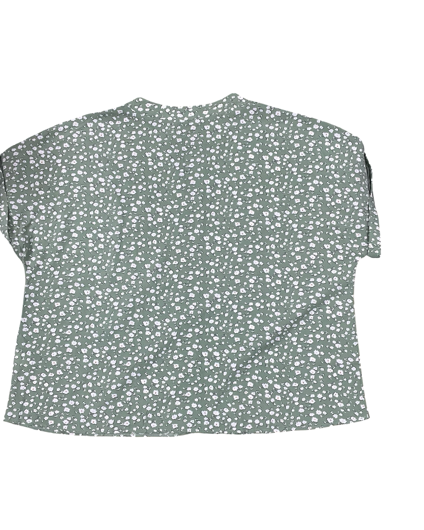 Top Ss By Shein In Green & White, Size:3X